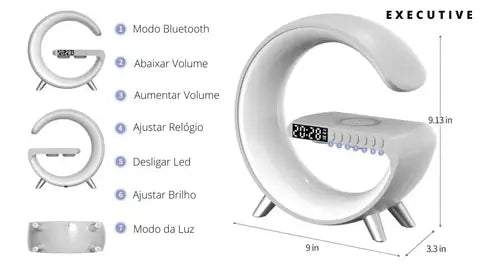 Luminária G Basic - Bluetooth Inteligente