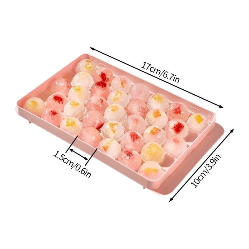 Bandeja de Gelo para Fazer Mini Bolas De Gelo - Mold Ball