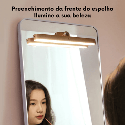 Luminária Giratória 360° – Iluminação Perfeita em Todos os Ângulos