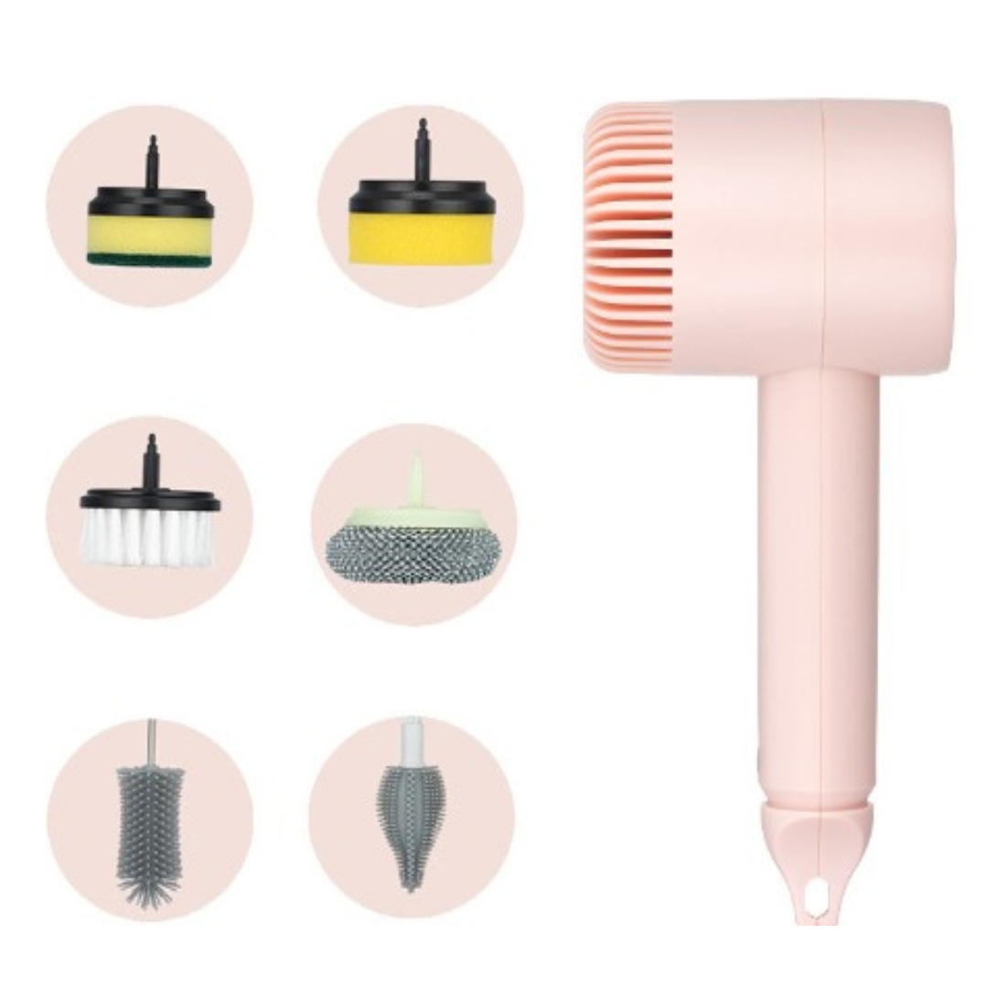 Escova de limpeza Elétrica Portátil 4 em 1 - CleanPro