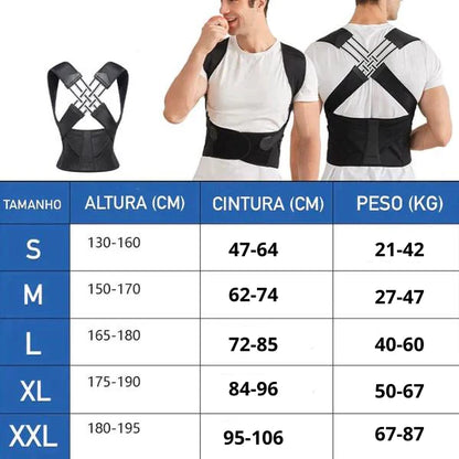 CORRECTOR DE POSTURA FLEX - 🎁 GRATIS MINI MASAJEADOR EMS - ENVÍO GRATUITO