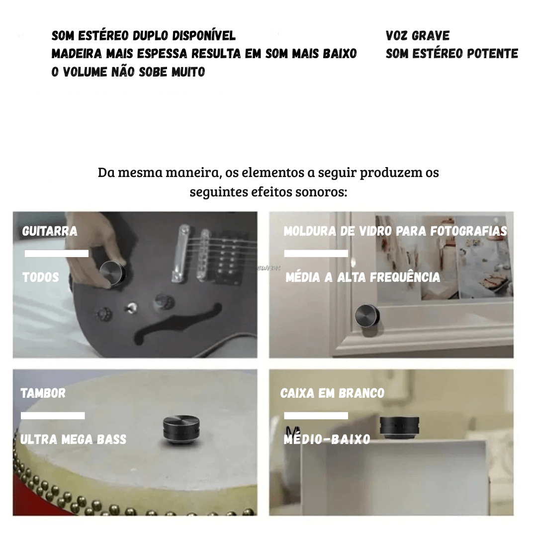 MINI CAIXINHA DE SOM PORTÁTIL - SoundPop