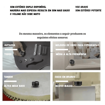 MINI CAIXINHA DE SOM PORTÁTIL - SoundPop