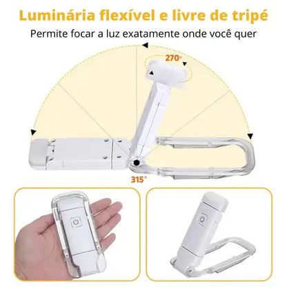Luminária Para Leitura - Luz do Conhecimento