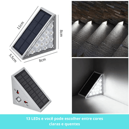 Lâmpada LED para escadas - SolarStairway