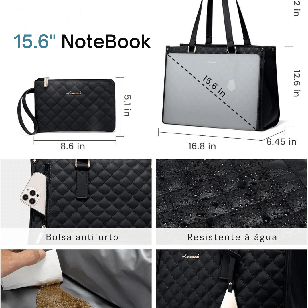 BOLSA COM COMPARTIMENTO PARA ALIMENTOS - FreshCarry + UMA CARTEIRA DE BRINDE!