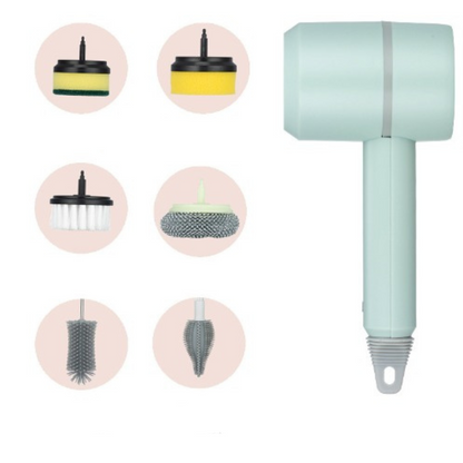 Escova de limpeza Elétrica Portátil 4 em 1 - CleanPro