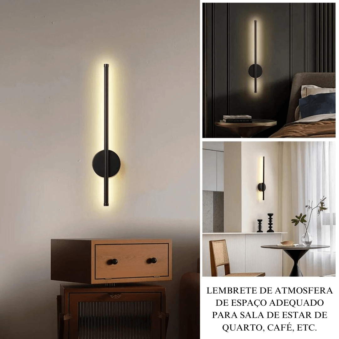 LUMINÁRIA MODERNA DE PAREDE - ModernLamp