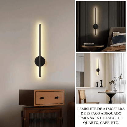LUMINÁRIA MODERNA DE PAREDE - ModernLamp