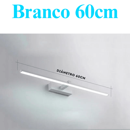 Luminária para Espelhos com Iluminação LED - Destaque Perfeito