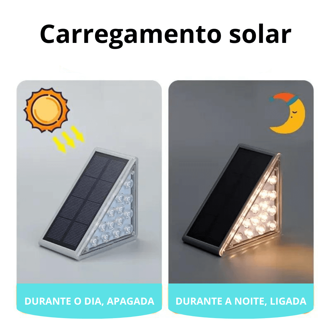 Lâmpada LED para escadas - SolarStairway