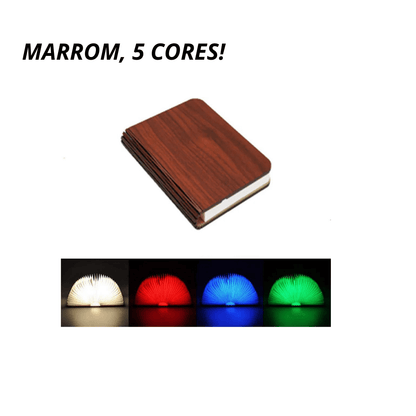 Luminária LED Livro Mágico - BookLamp