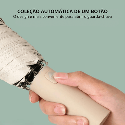 GUARDA-CHUVA ON/OFF AUTOMÁTICO E RESISTENTE - PROTEÇÃO UV