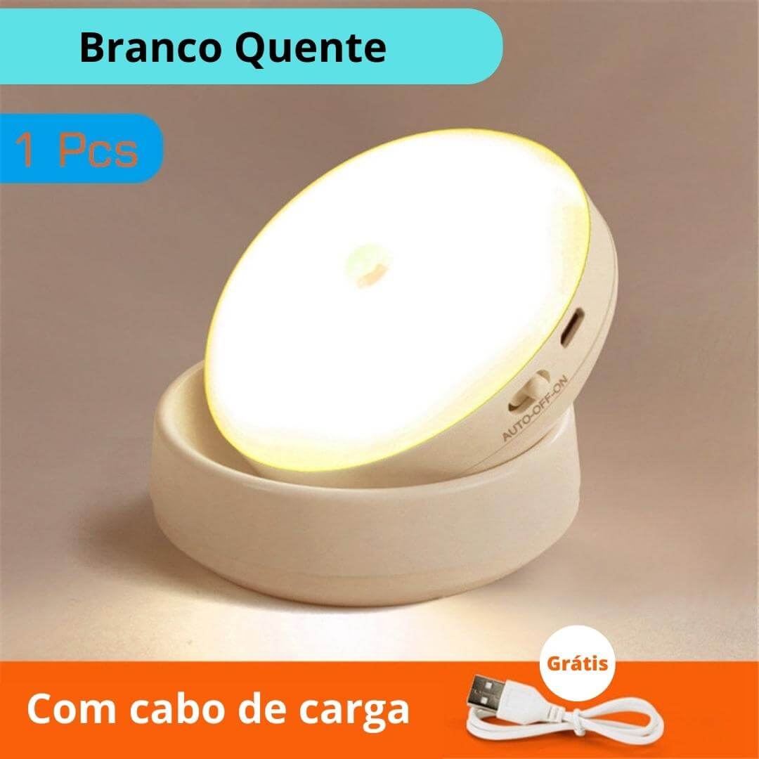 Lâmpadas Noturnas de Parede 360°