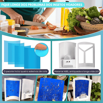 Armadilha de insetos com luz noturna