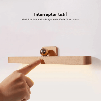 Luminária Giratória 360° – Iluminação Perfeita em Todos os Ângulos