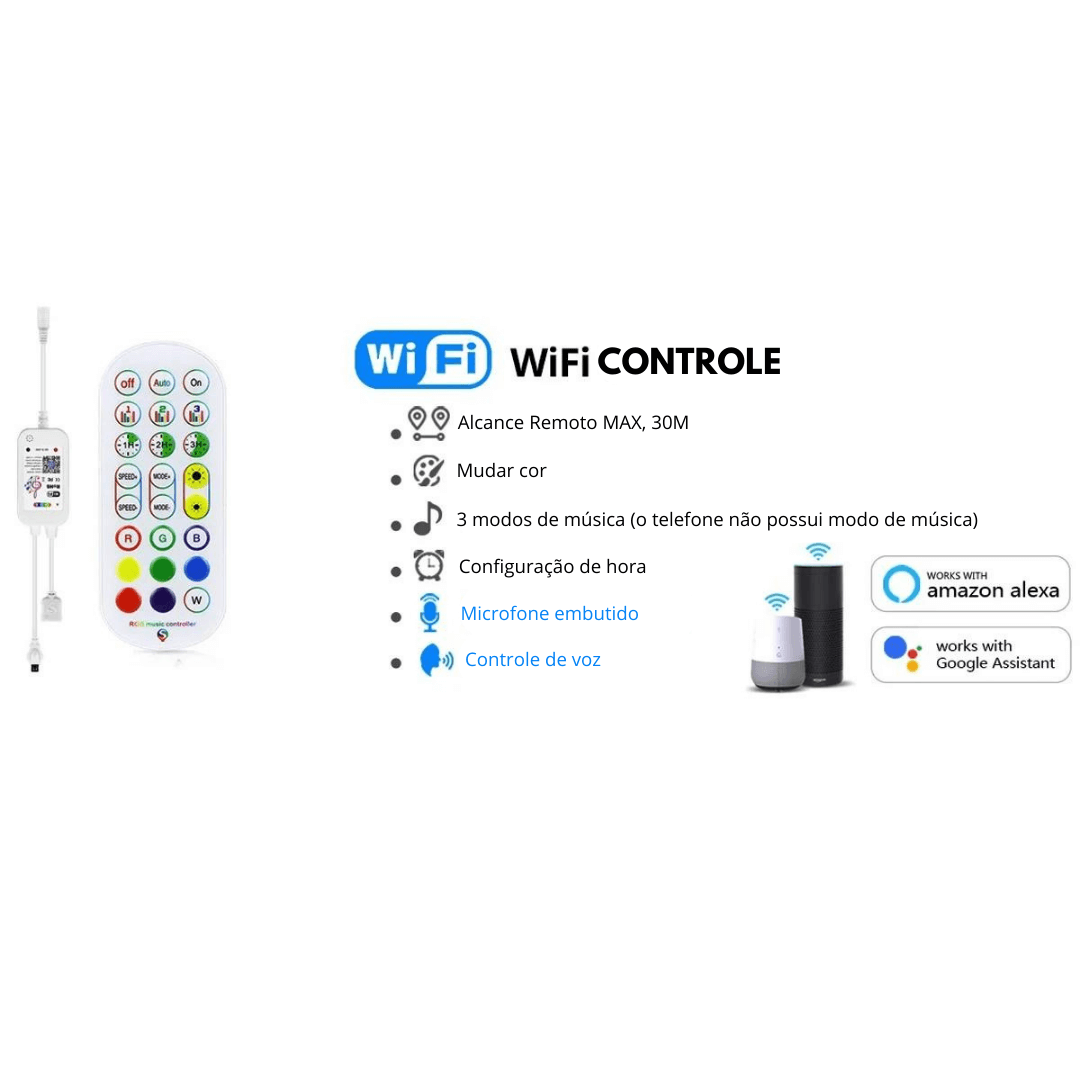 Fita LED RGB - TuyaSmart