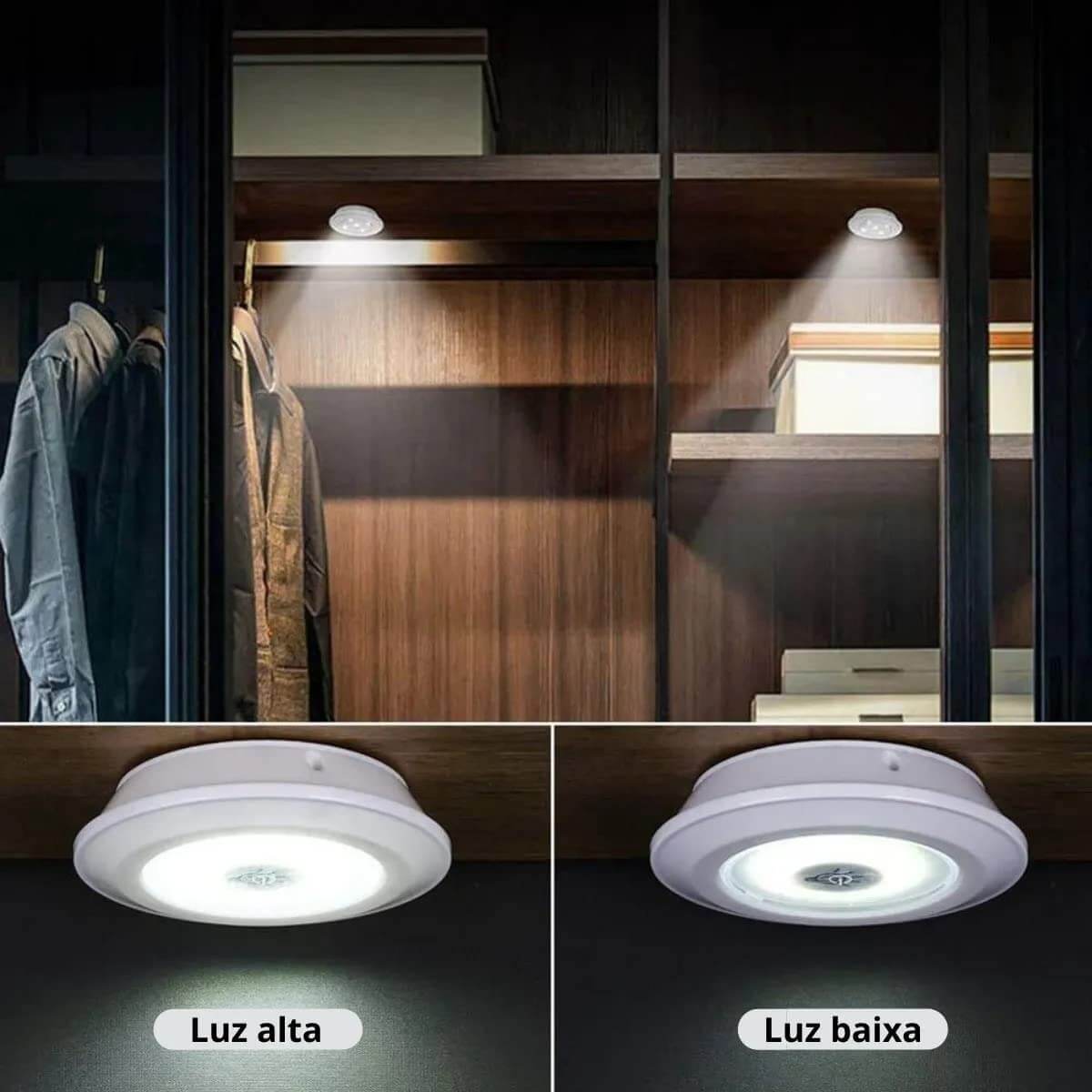 Kit de lâmpada de LED - Compre 2 e leve 4 (+ controle)