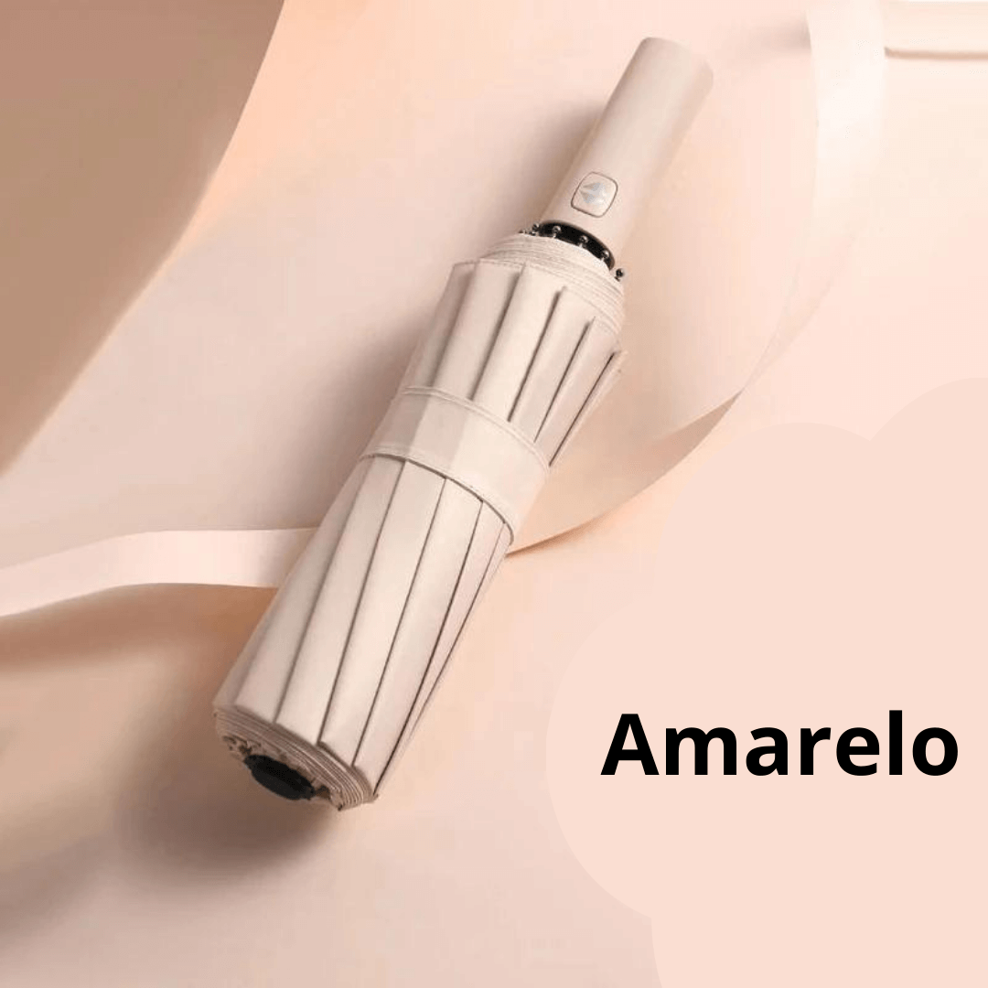 GUARDA-CHUVA ON/OFF AUTOMÁTICO E RESISTENTE - PROTEÇÃO UV