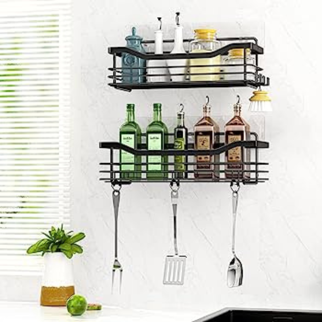 kit de Prateleira para Banheiro Sem broca - Suport waralis (COMPRE 1 LEVE 2)