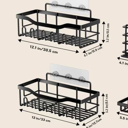 kit de Prateleira para Banheiro Sem broca - Suport waralis (COMPRE 1 LEVE 2)