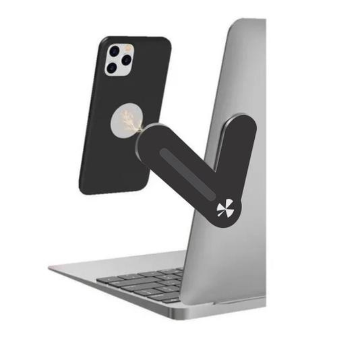 Suporte de celular magnético para notebook