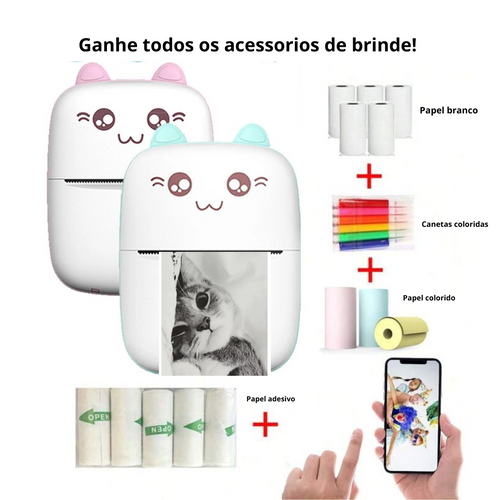 Mini Impressora Térmica - CatPrint