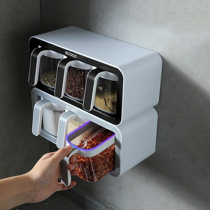 Suporte de parede para temperos - EcocoMax