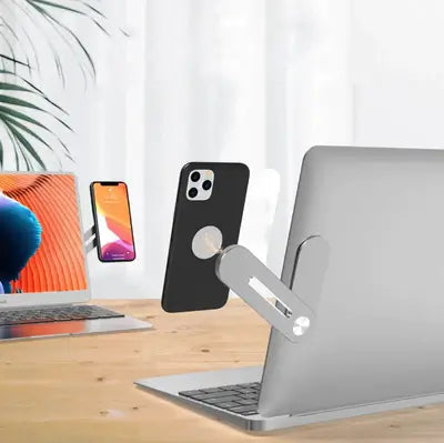 Suporte de celular magnético para notebook