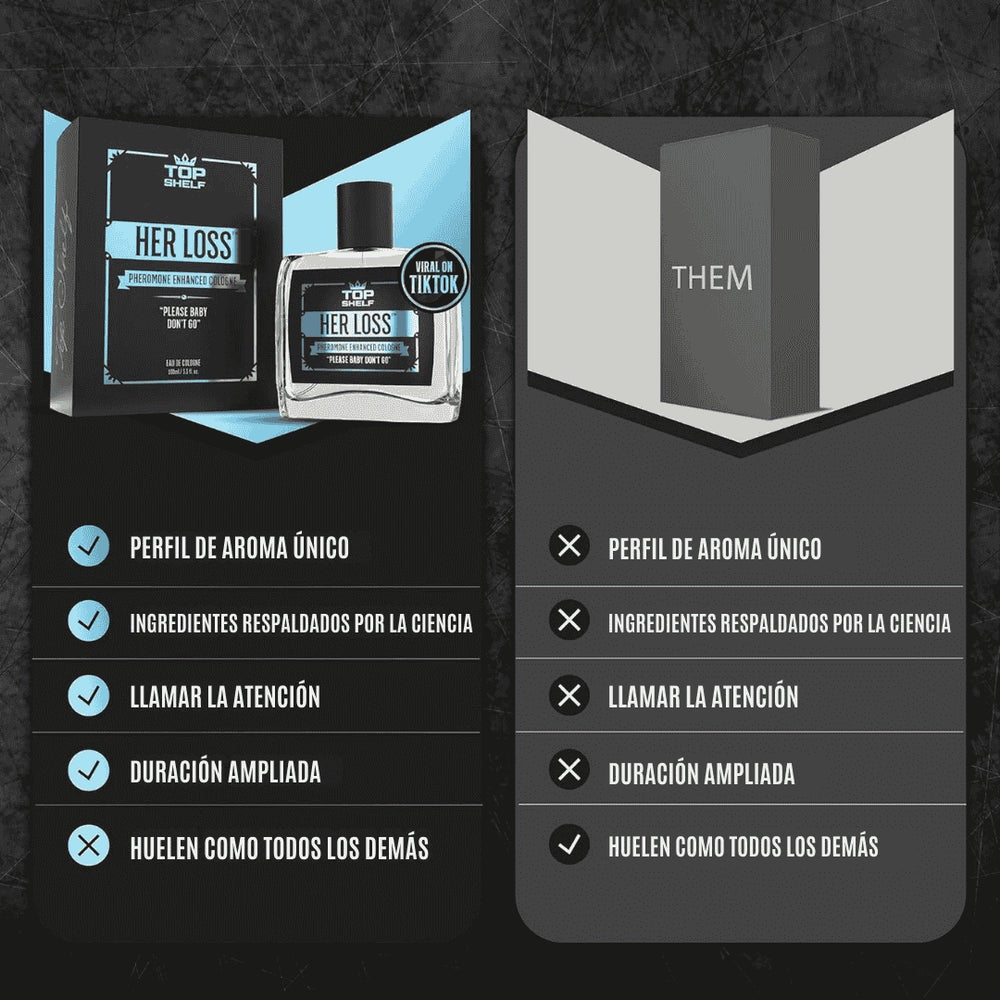 PERFUME HER LOSS® CON FEROMONAS [COMPRA 1 Y LLÉVATE 2] 🔥