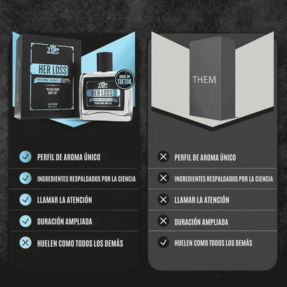 PERFUME HER LOSS® CON FEROMONAS [COMPRA 1 Y LLÉVATE 2] 🔥