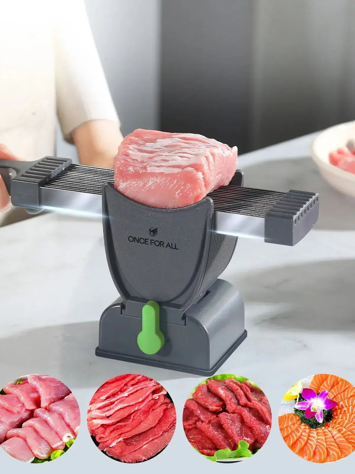 Fatiador de Carne para Cozinha Doméstica - Meat Slicer