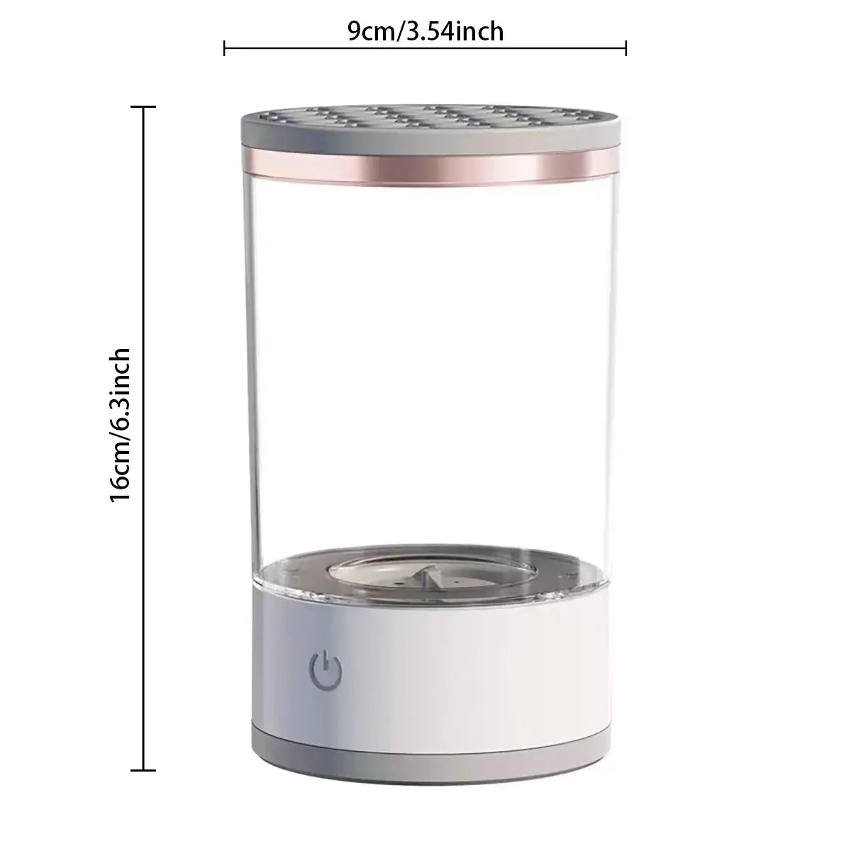 Limpador de Pincel de Maquiagem Elétrico - CleanPro + sabão  limpeza dos pincéis