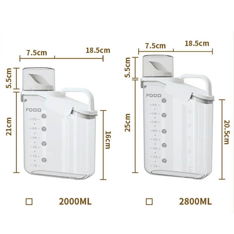 Kit de Potes para Armazenamento de Cereais