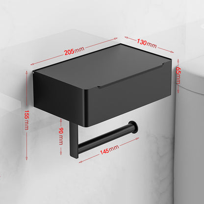 Suporte de papel higiênico com caixa de armazenamento