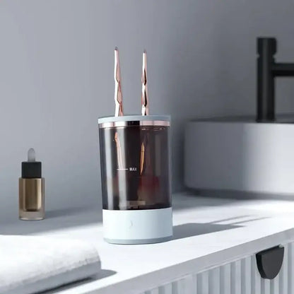 Limpador de Pincel de Maquiagem Elétrico - CleanPro + sabão  limpeza dos pincéis