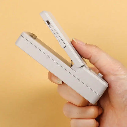 Mini Seladora Portátil - Seladora de Embalagem - Saco Plástico - Lanches