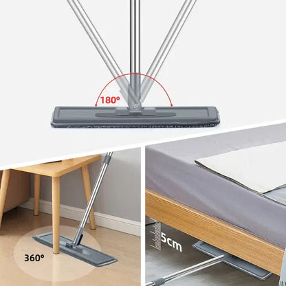 Mop Flat Esfregão | Rodo Inteligente de Limpeza