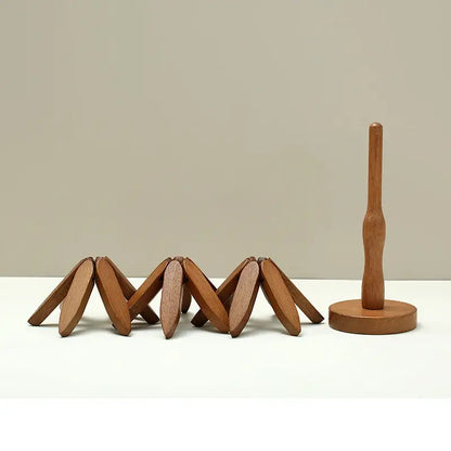 3X TAPETES DE MESA + SUPORTE EM DESIGN DE ÁRVORE - Nature's Harmony Set