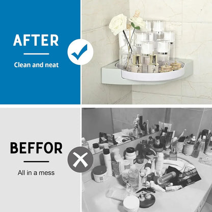 Kit de prateleira Giratoria para banheiro - Sem Furos Compre 1 e leve 2