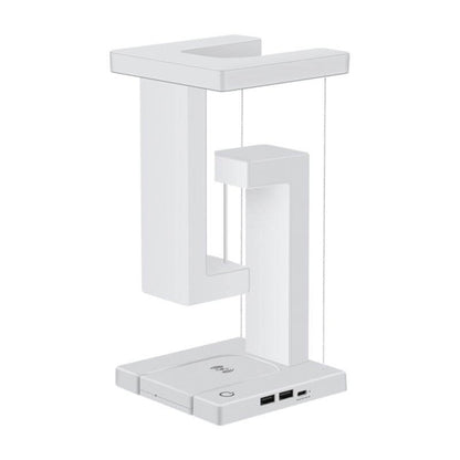 Lâmpada Noturna Anti-Gravidade LED e Carregador Sem Fio!