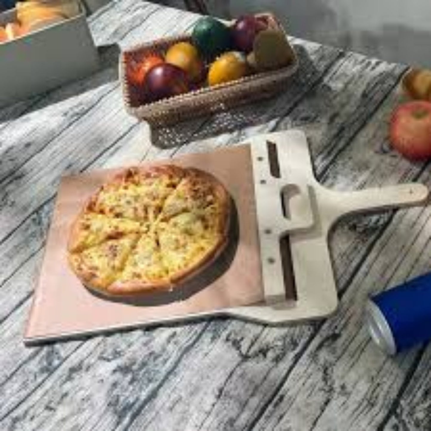DESLIZANTE DE PIZZA - Sliding Spatula + KIT para Pizza