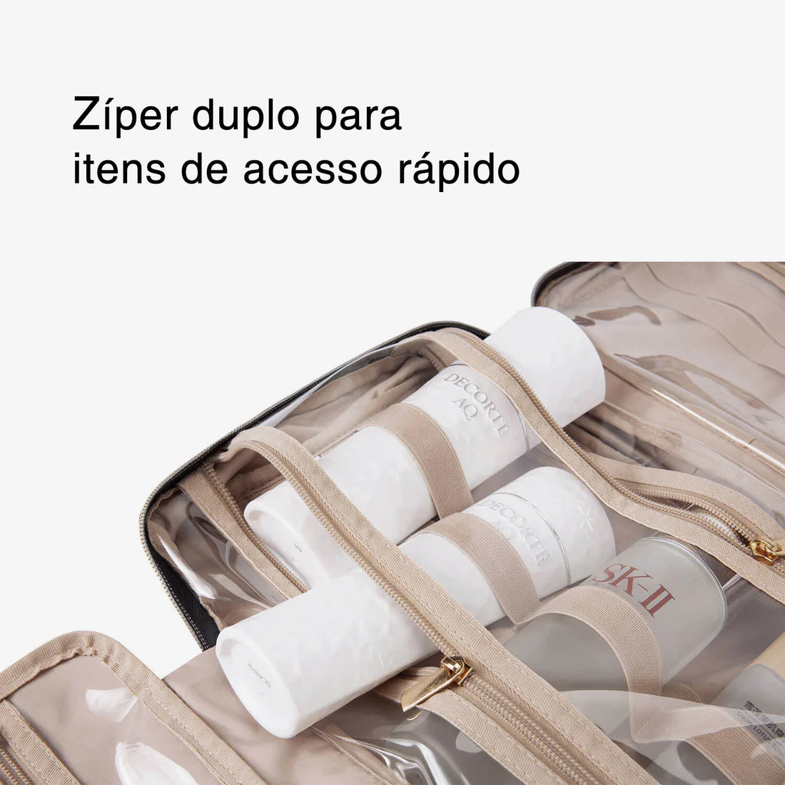 Nécessaire | ZBAG - Dobrável para Viagens - Premium