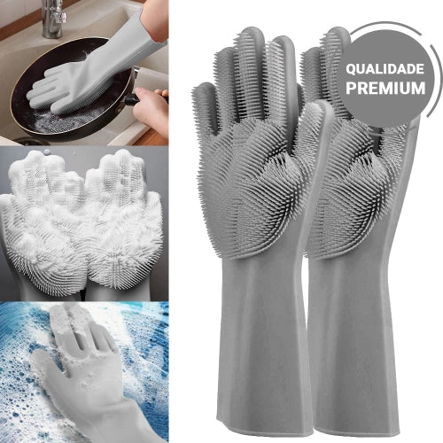 Luva Mágica para Lavar Louça - Multiuso