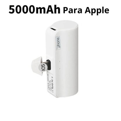 Mini Carregador Portátil 5000mAh - Power Bank