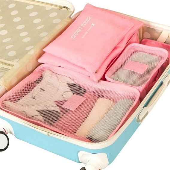 Kit de Bolsas organizadoras á prova d'água (+3 de Brinde)