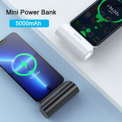 Mini Carregador Portátil 5000mAh - Power Bank