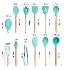 Jogo De Utensílios De Cozinha De Silicone (Kit 12 Peças)