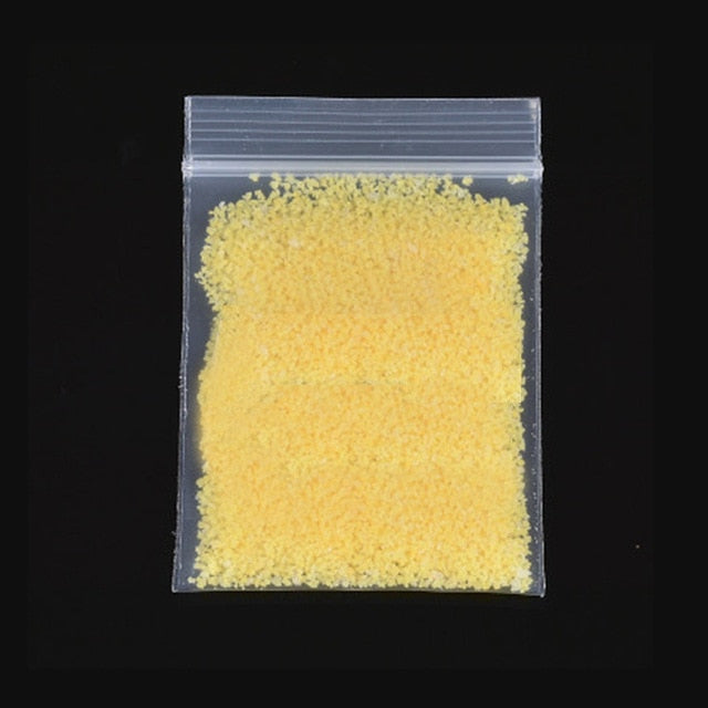 Brilho fluorescente no escuro 10g luminosa grão areia festa diy