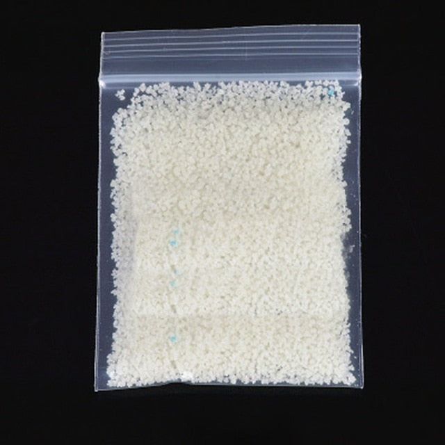 Brilho fluorescente no escuro 10g luminosa grão areia festa diy